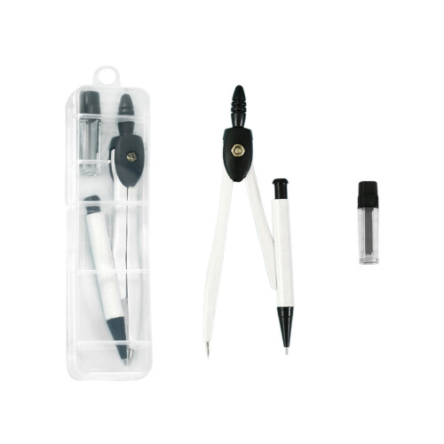 Professional Metal Compass for Geometry & Drafting, Extra Lead – Compatible with Student Use 2
