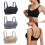 3PACK Full Bust Seamless Nursing Maternity Bras Bralette S-4XL 4