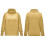 Damen-Rollkragenpullover, Strick, Langarm, elegant, lässig, Gelb, Größe 4XL 3