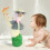 Dansend en pratend schaap, interactief pluche speelgoed met led-lampjes 5