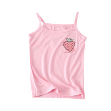 Mädchen- und Kleinkind-Unterhemden, Kinder-Camisole mit niedlichem Aufdruck, atmungsaktive Spaghettiträger-Cami-Tanktops für Ballett und