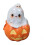 Halloween-par Græskar Resinpynt 9x5cm 3