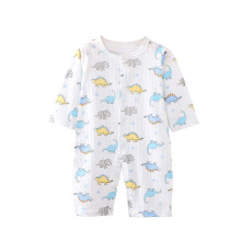 Pelele para bebé niña, mono para bebé niño, pelele de verano para recién nacidos con botones, estampado, cuello redondo, manga corta, cómodo y