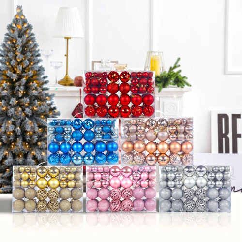 100 boules de Noël incassables avec 1