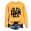 Dame Pullover med print og langærmet rund hals 4