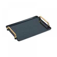 Plateau de service rectangulaire en plastique 40,5 x 22 cm