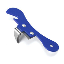 430 Stainless Steel Can Opener and Bottle Opener - Easy Opening, Durable, and Hygienic Blue
