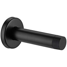 Black Door Stopper, 304 Stainless Steel, 3.54 in