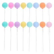 16 Pcs Balloon Cake Topper Cake Decoration Miss 12.00X2.50X2.50CM