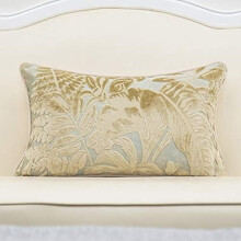 Housse de coussin en velours coupé 50 x 50 cm