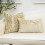Housse de coussin en velours coupé 50 x 50 cm 3