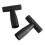 FRCOLOR 2PCS Replacement T-Style Handle for Garden Hand Tools and Raking Tool 5
