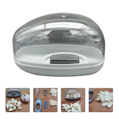 Picador de Alimentos Manual, Cortador de Temperos, Utensílio de Cozinha (11,8 x 3 x 2,2 polegadas)