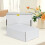 Verzenddozen wit, gegolfd, 9x6x3 inch, set van 25 5