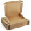 Caixas de papelão ondulado marrom para envio, 7x5x2 polegadas (pacote com 25) 1