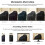 Κουβέρτα Fleece Flannel Twin Size Μαύρη Καρό 3