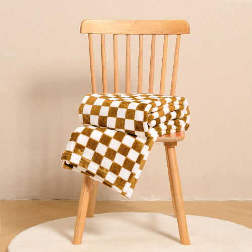 Ternet flannel fleece tæppe 122x152 cm 2