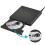 Εξωτερική μονάδα οπτικού δίσκου DVD Hglyxoae USB2.0 με 1 καλώδιο δεδομένων 1 καλώδιο 8