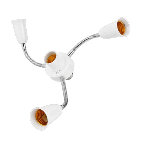 Douille E27Selecteur pour ampoule LED 3/4/5/6 voies
