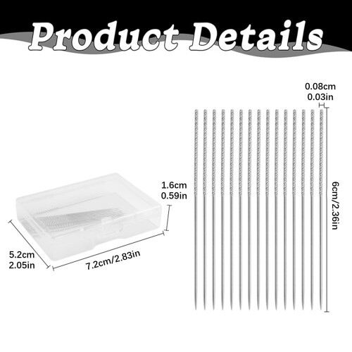 Σετ βελόνων επισκευής τσακισμάτων 15 τεμαχίων για πουλόβερ και πλεκτά 2