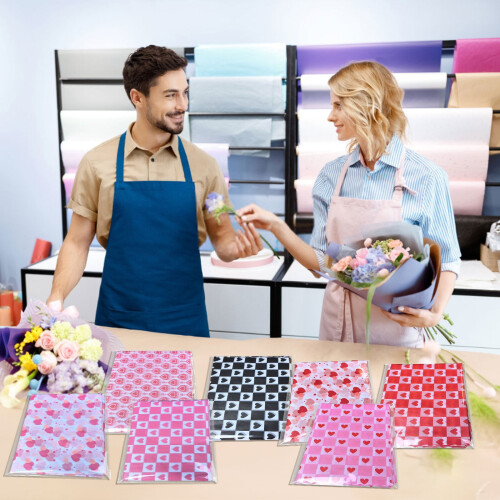 Valentinstag-Geschenkpapierrolle 1