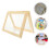 OUNONA wooden paper making frame khaki 1 pack 7