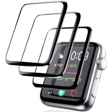 3er-Pack Displayschutzfolie kompatibel mit Apple Watch 45 mm Series 7 HD, kratzfest, blasenfrei