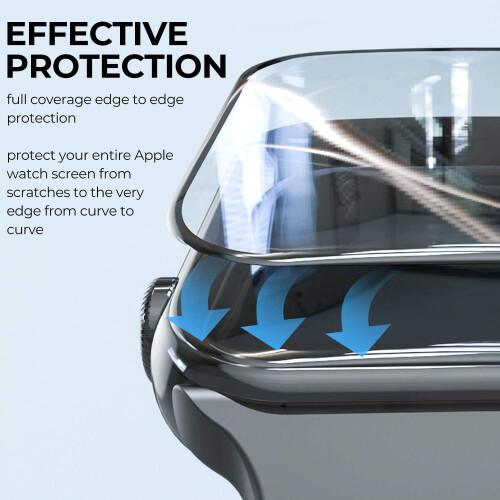 3 Packs Screen Protector Compatible with Apple Watch 45mm Series 7 HD Screen Protector Anti-Scratch Bubble Free Screen Protector 2