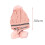 Damen-Winterstrickmütze und Handschuhe Set 3
