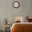 12 Inch Vintage Copper Silent Wall Clock with Hook 2
