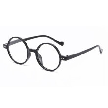 Lunettes de lecture anti-lumière bleue pour adultes et seniors - Monture noire brillante - 100