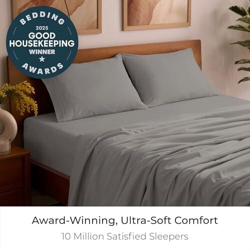 Σετ σεντόνια Queen - 4 τεμάχια Iconic Collection Bedding - Πολυτελή ξενοδοχεία, εξαιρετικά 1
