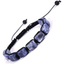 Braccialetti regolabili dei 7 chakra con pietre curative di cristallo, braccialetti Reiki soprannaturali con pietre naturali e perline per uomo e