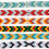 Pulseira da Amizade Tecida à Mão, Multicolorida, Inclui Caixa de Presente, 19 cm (7,5") 4