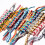 Pulseira da Amizade Tecida à Mão, Multicolorida, Inclui Caixa de Presente, 19 cm (7,5") 8
