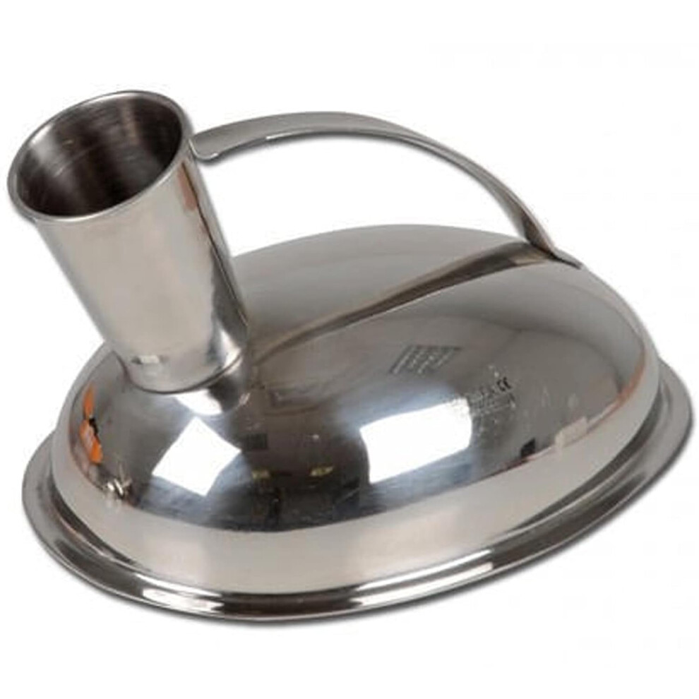 Thicken Stainless Steel for Men Urinal, Bed Old Man Urine Household Hospital Urinal Pot Chamber Pot