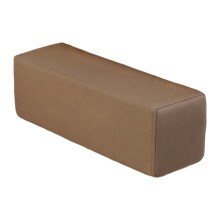 Almofada de apoio para o braço do sofá, almofada de suporte para sala de estar, almofada de apoio para o braço cor café