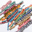 Pulseira da Amizade Tecida à Mão, Multicolorida, Inclui Caixa de Presente, 19 cm (7,5") 6