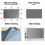 Écran de projection avec tissu réfléchissant et éclaircissant, portable, durable et infroissable. 4