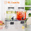 1,5 gallon glas drikkedispenser med stativ og tap 2