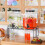 1,5 gallon glas drikkedispenser med stativ og tap 4