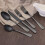 Matte Black Stainless Steel Flatware Set 20-Piece for 4 6