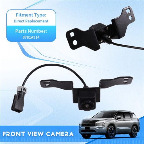 New Front View Camera Parking Assist Camera Assy for  Outlander 2022-2024 8781A314 Front Image Camera 1
