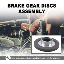 150MM Electromagnetic Brake Motor Brake Gear Discs Assembly Friction Brake Pads for YEJ132 Base