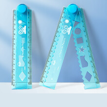 30cm Flexible PVC Ruler Shatterproof Folding for Sewing and Craft Projects