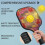 Σετ κουπιών Pickleball από fiberglass με λουλούδια και 2 μπάλες και τσάντα – Συμβατό με 2