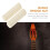 Banjo Replace Nut Ukulele Saddle Bone Mandolin Accessories Adjust Abs White 2 Pcs 2