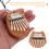 Thumb Piano Kalimba Instrument for Adults 1Pack 5