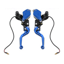 Motorcycle Handlebar Master Cylinder Levers Handle Hydraulic Brake Pump Clutch for 22MM Handlebar