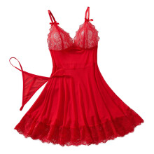 Camisola feminina de verão e outono, lingerie sexy de renda e tule, modeladora e sedutora, camisola transparente, pijama feminino confortável,